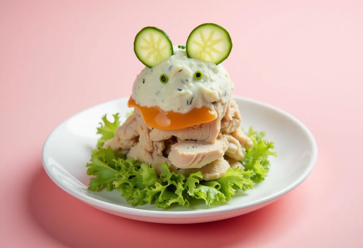 简易黄瓜鸡胸沙拉